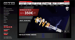Desktop Screenshot of mtm-online.de